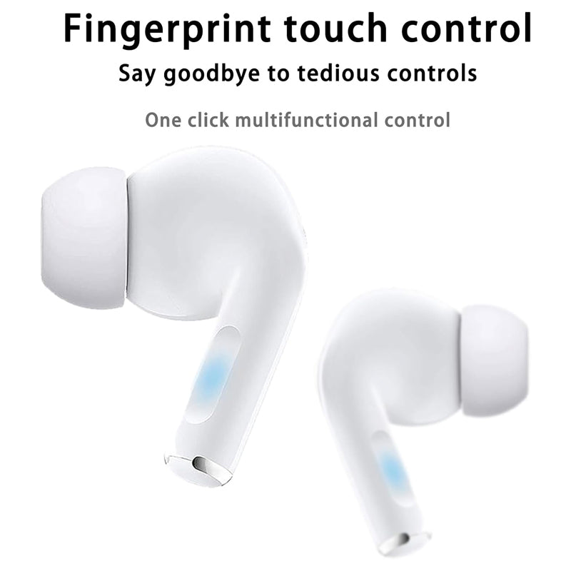 LED Display Noise-Canceling Bluetooth Earbuds