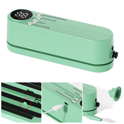Mini Cordless Vacuum Sealer – Freshness Locked, Anywhere You Go