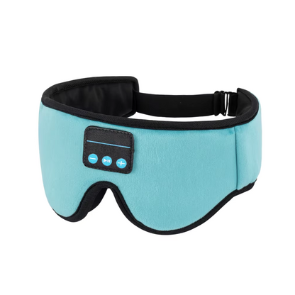 DreamTune 3D: Bluetooth Sleep Mask with Wireless Headset & Adjustable Eye Cover