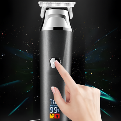 ZeroBlade™ Pro: Cordless 7000RPM Hair Trimmer with LCD Display