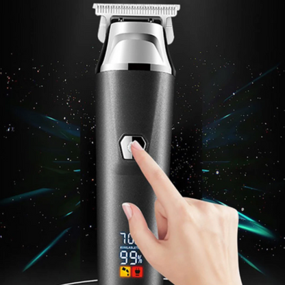 ZeroBlade™ Pro: Cordless 7000RPM Hair Trimmer with LCD Display