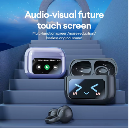 EchoGrip™ M100 ENC Ear Clip Earphones – Style, Sound, and Smart Control